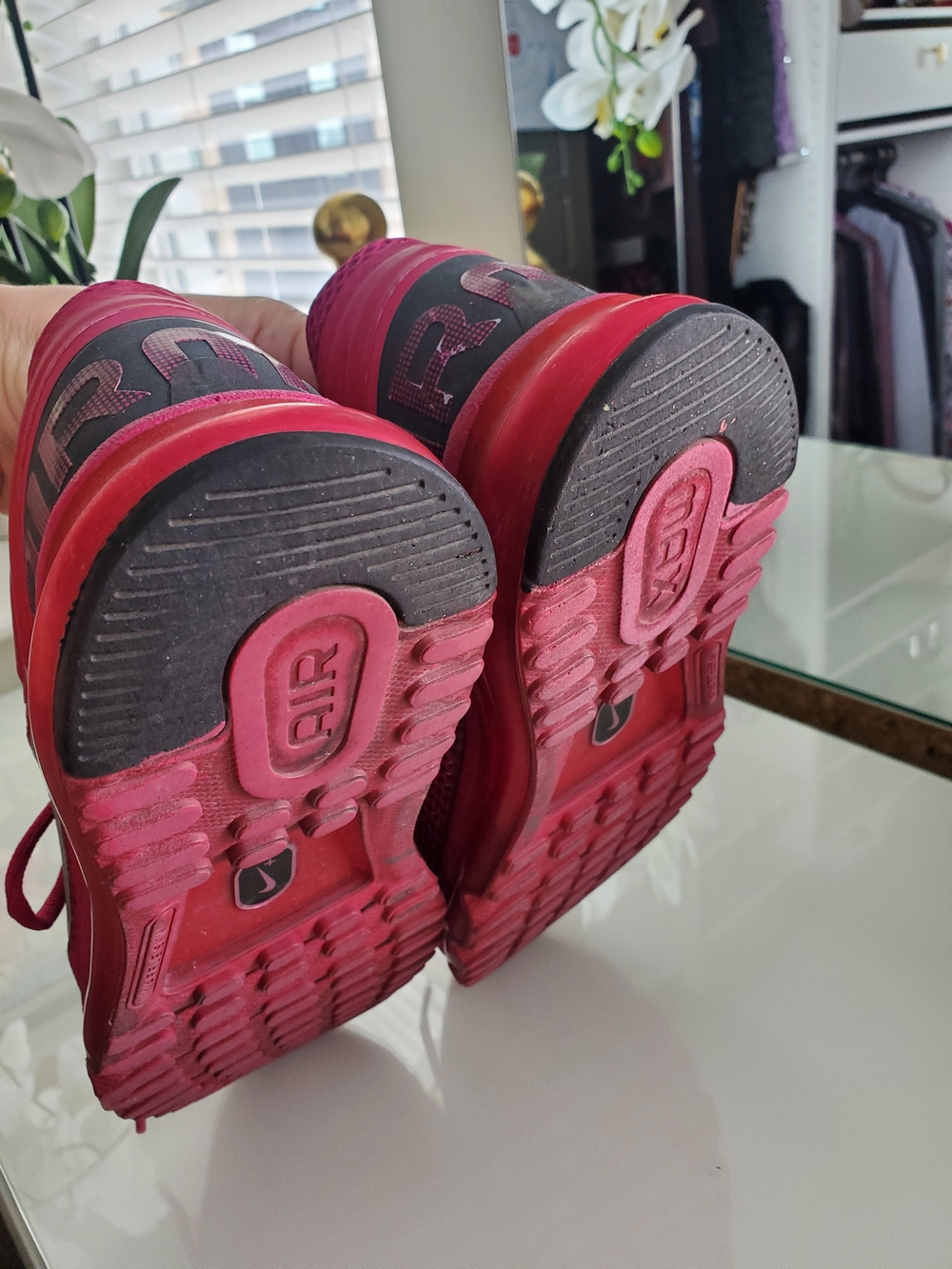 Nike Women’s Air Max Running Shoes - Pink Sz 9.5 - Picture 4 of 7